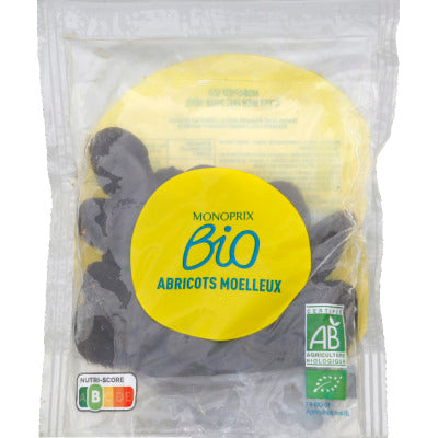 Monoprix Bio Abricots Secs moelleux 250g Monoprix Bio Abricots Secs moelleux 250g
