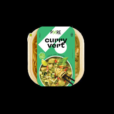 Pure Nouilles Poulet & Curry Vert 400g Pure Nouilles Poulet & Curry Vert 400g