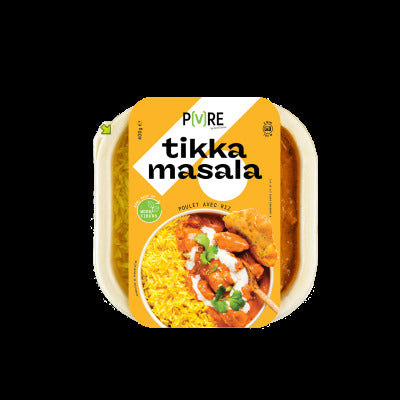 Pure Poulet Tikka Masala & Riz 400g Pure Poulet Tikka Masala & Riz 400g