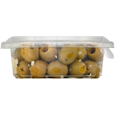 Monoprix Olives vertes à l'ail 150g Monoprix Olives vertes à l'ail 150g