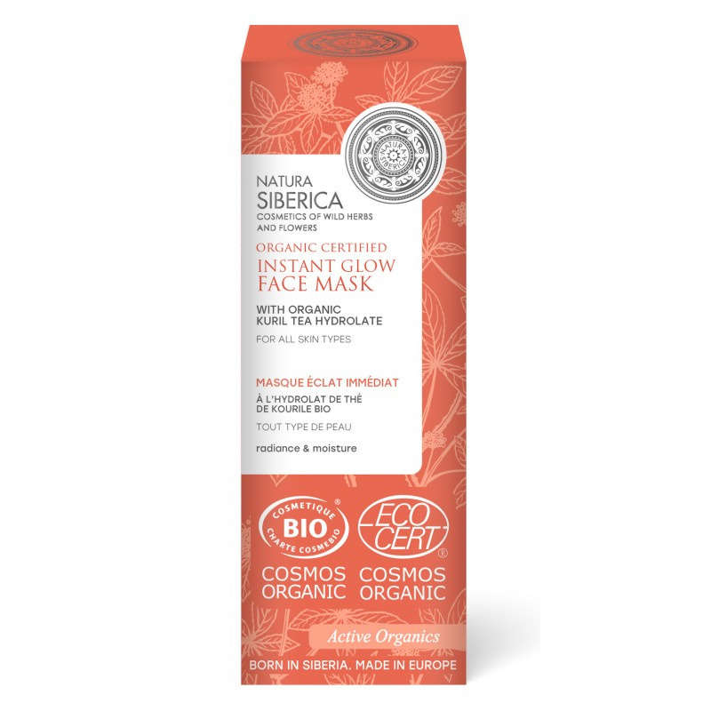 Natura Siberica Masque Visage Bio Eclat Immédiat Tous Types De Peaux Au Thé De Kourile Natura Siberica Masque Visage Bio Eclat Immédiat Tous Types De Peaux Au Thé De Kourile