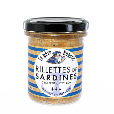 Le Père Eugène Rillettes De Sardines 170G