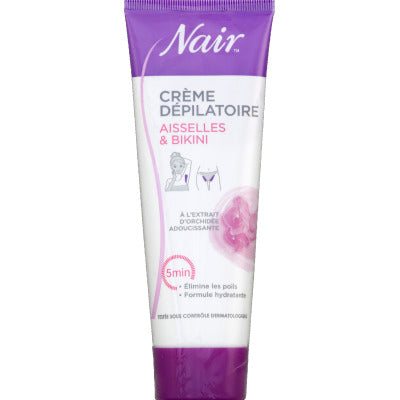 Nair Crème Dépilatoire Aisselles & Bikini 100Ml