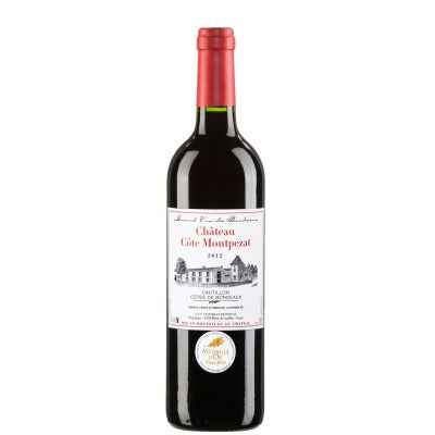 Château Côte Montpezat Castillon Côtes De Bordeaux Aop, Rouge 75Cl