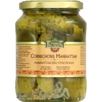 Ethnic Delight Cornichons Manhattan 330g