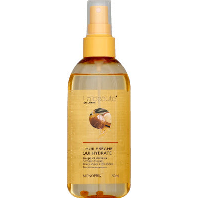 Monoprix Huile Sèche À L'Huile D'Argan 150Ml