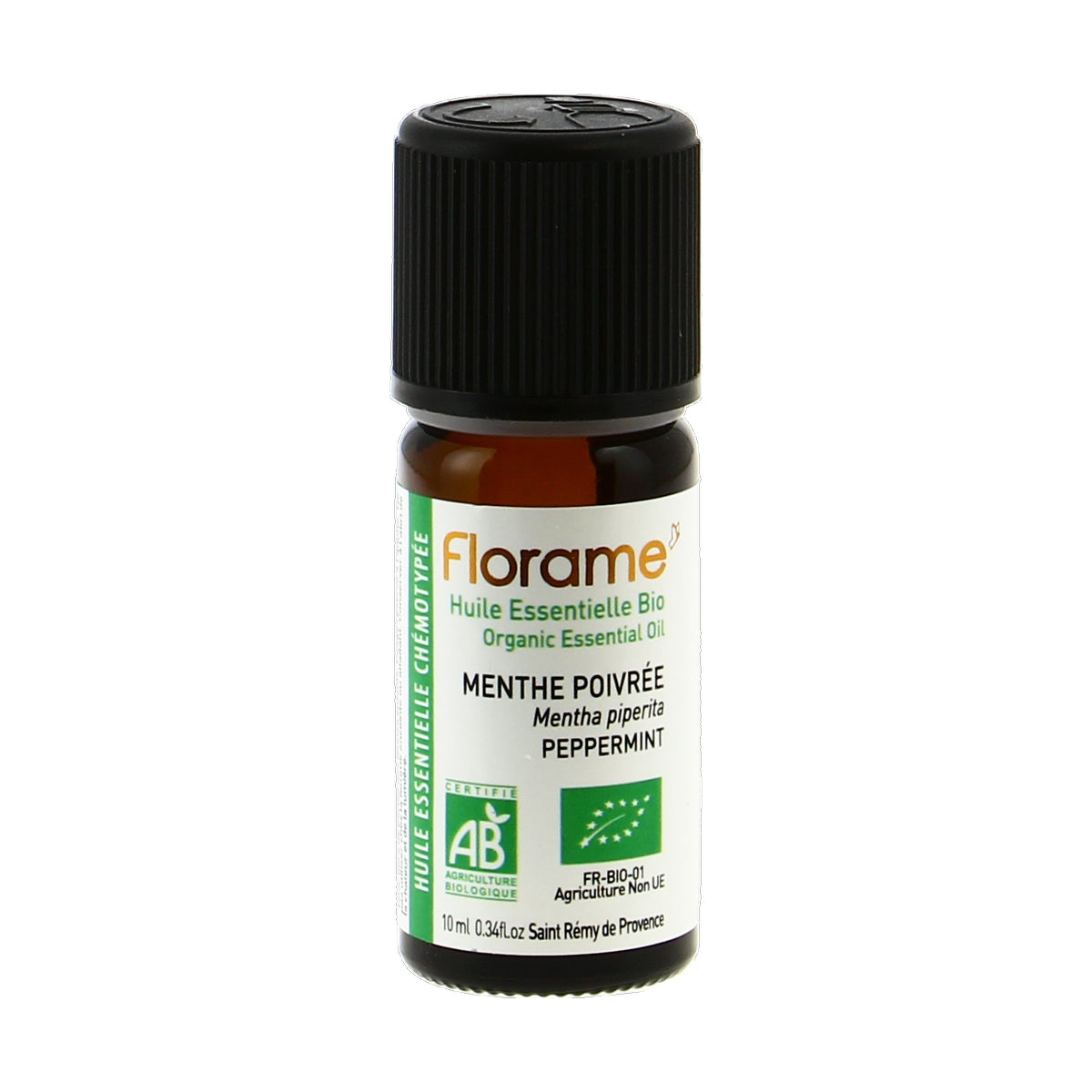 Florame Huile Essentielle de Menthe Poivrée Bio 10ml