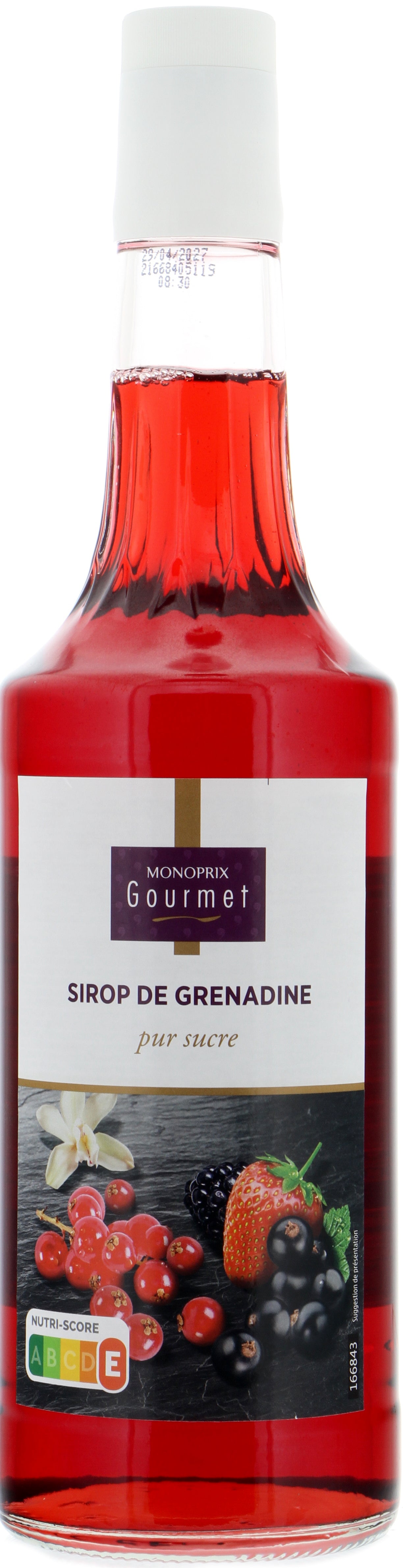 Monoprix Gourmet Sirop grenadine 70cl