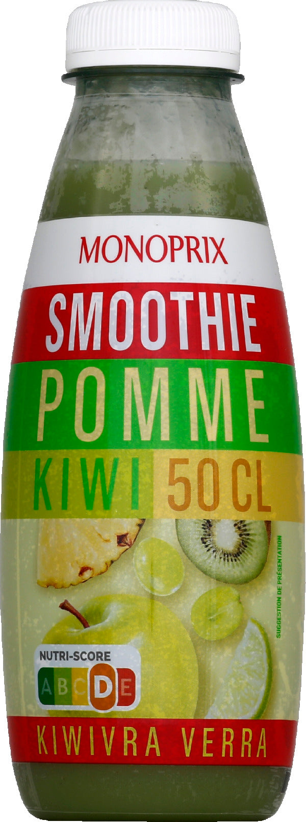 Monoprix Smoothie Pomme Kiwi 50cl