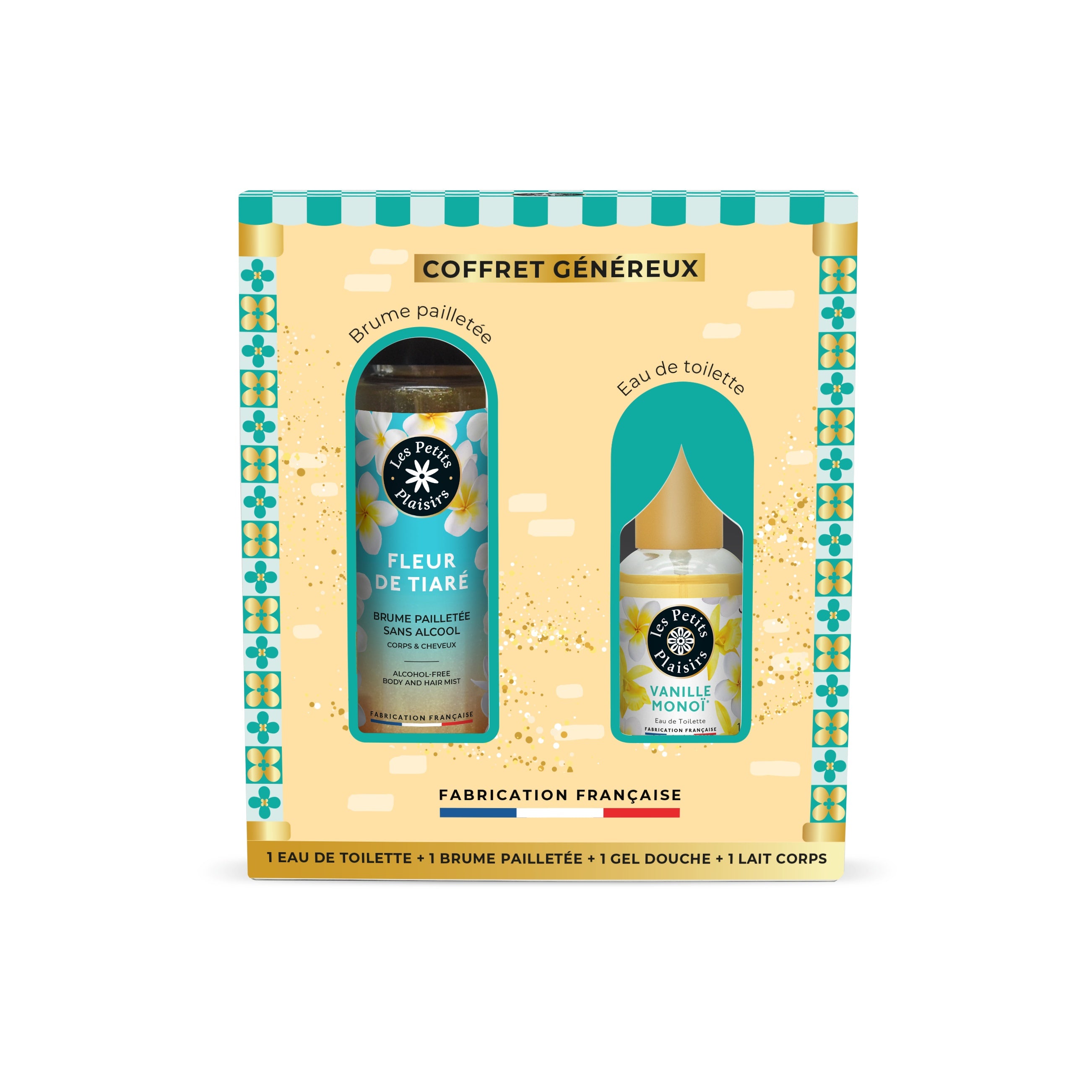 Berdoues Collection Village parfumé Eau de toilette + Brume + Gel douche + Lait corps