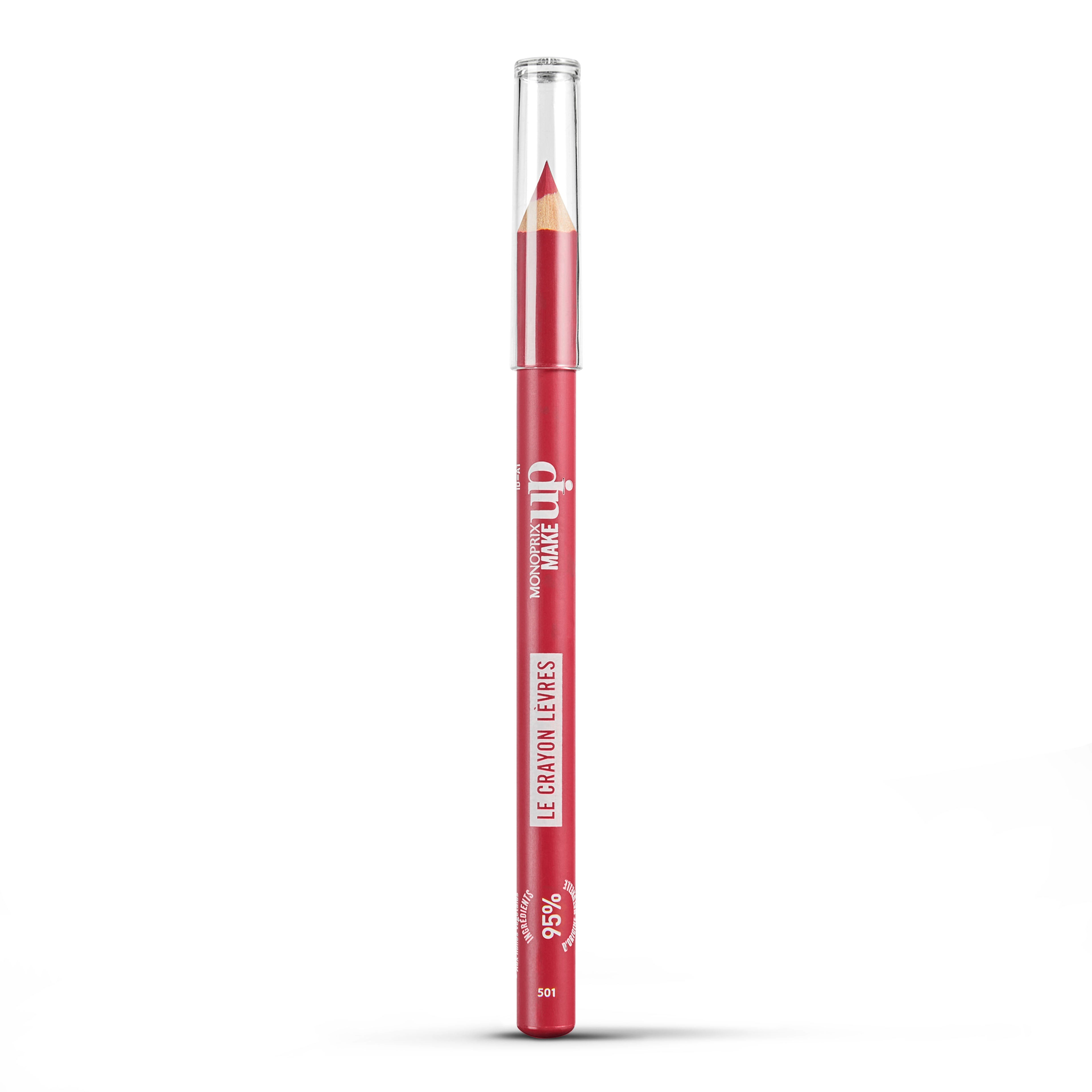 Monoprix Make Up Crayon Lèvres Rose Aubépine