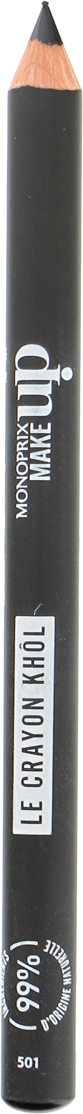Monoprix Crayon Khol 01 Noir Ebène