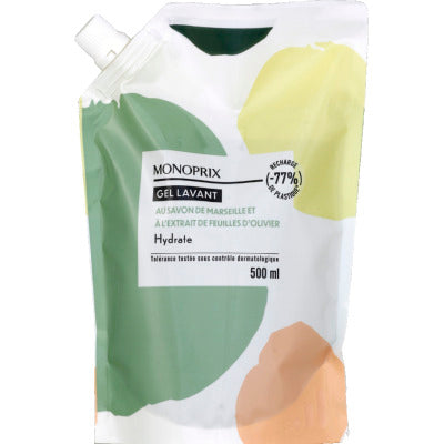 Monoprix Gel  Lavant Hydratant 500ml