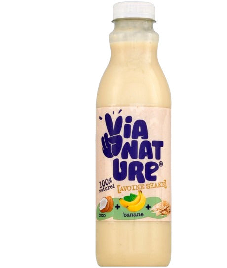 Via Nature Smoothie base végétale avoine banane coco 100% naturel