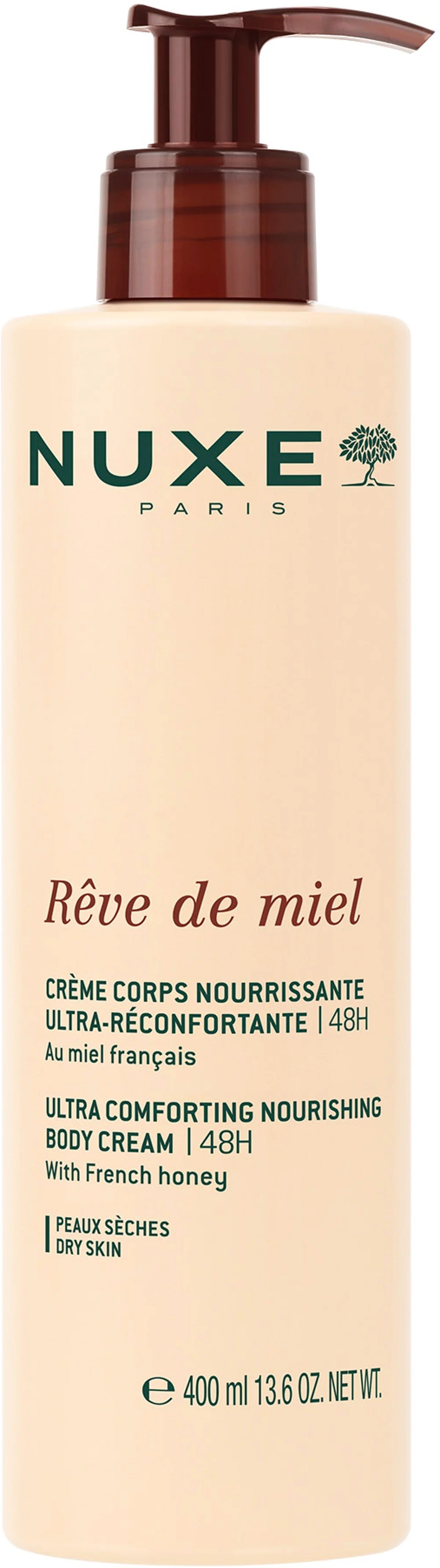 Nuxe Rêve de Miel Crème Corps Ultra Réconfortante 400ml