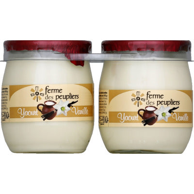 Ferme des Peupliers Yaourt vanille 2x125g