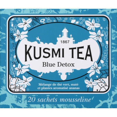 Kusmi Tea Mélange De Thé Vert, Maté Et Plantes Aromatisé Ananas 44G