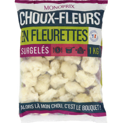 Monoprix choux fleurs surgelés 1 kg