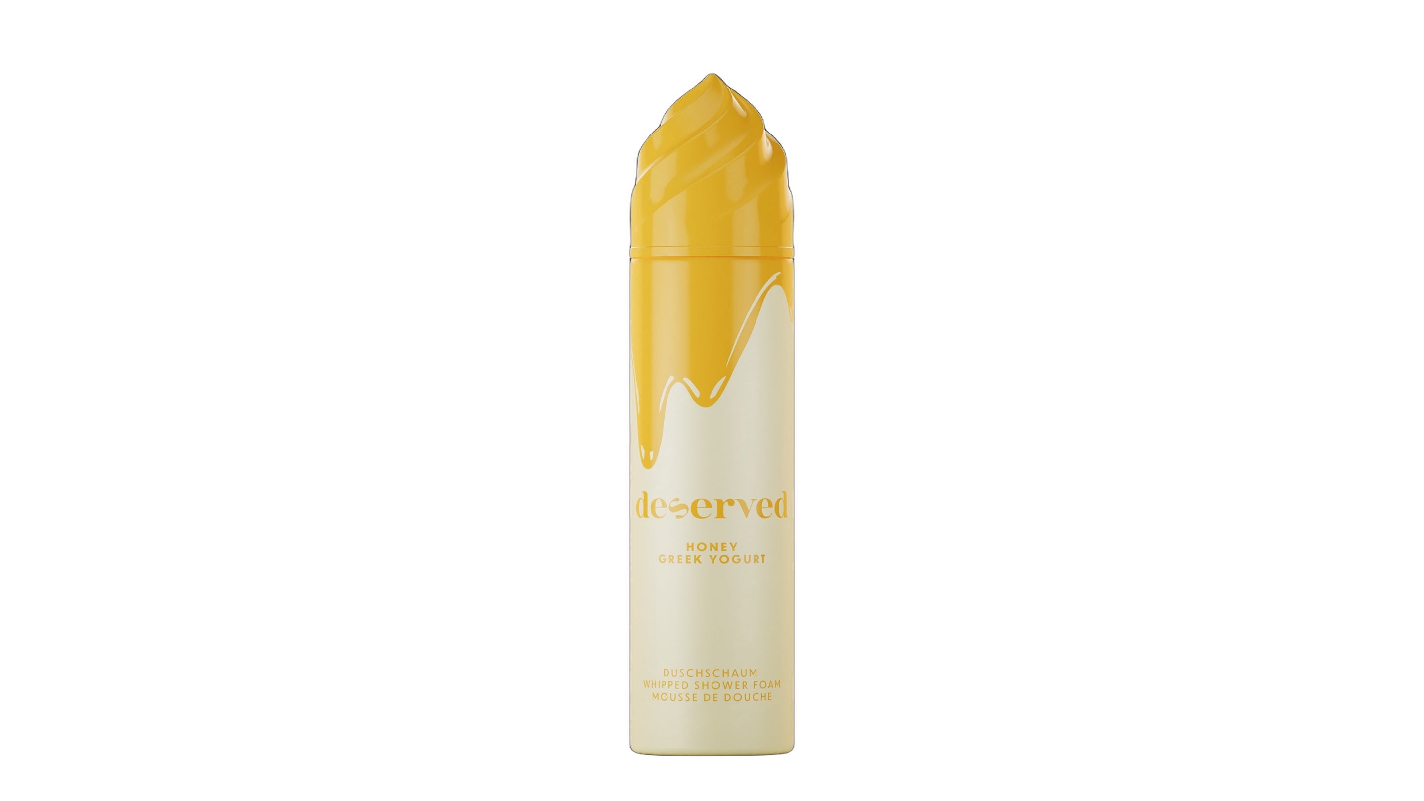 Deserved Mousse de Douche Miel & Yaourt Grec 250ml