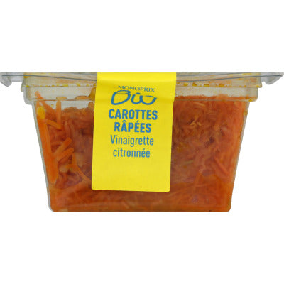 Monoprix Bio carottes râpées bio 200g