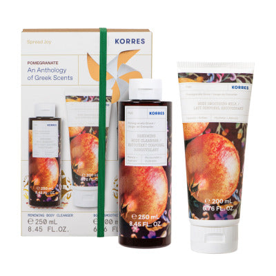 Korres Coffret Corps Grenade 250ml & Gel Douche 200ml