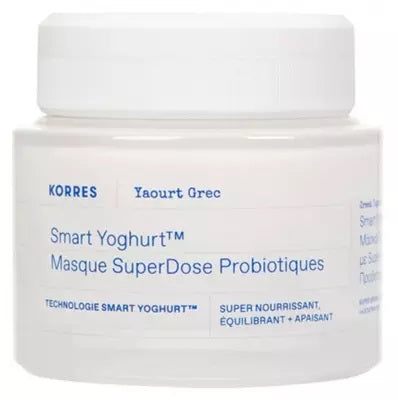 Korres Yaourt Grec Smart Yoghurt Masque Visage SuperDose Probiotiques 100ml