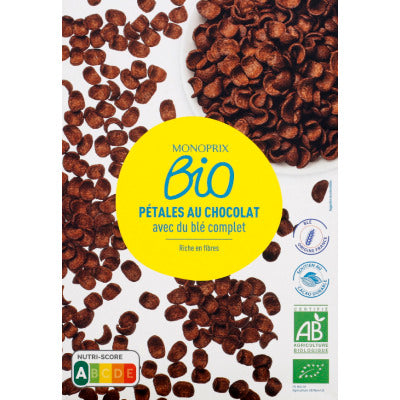 Monoprix Pétales de blé au chocolat 375g