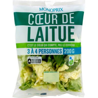 Monoprix Cœur de laitue sachet de 200g