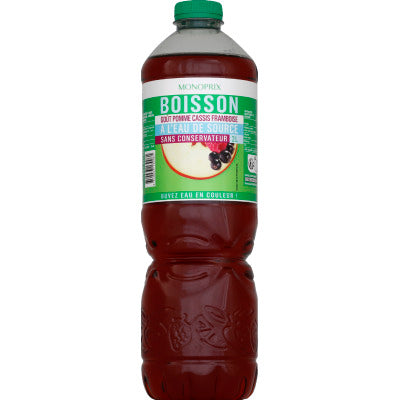 Monoprix Boisson Pomme Cassis À L'Eau De Source Sans Conservateur 2L