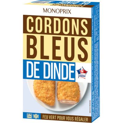 Monoprix Cordons Bleus De Dinde X2 200G