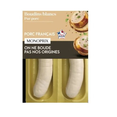 Monoprix Boudin blanc 250g