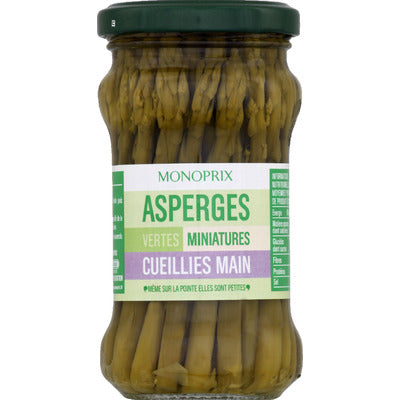 Monoprix Asperges Vertes Miniatures 100g