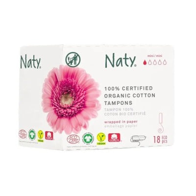 Eco by Naty Tampons sans applicateur x18
