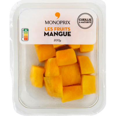 Monoprix mangue en morceaux 200g