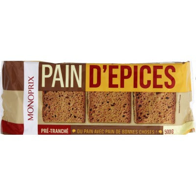 Monoprix Pains D'Épices 500G