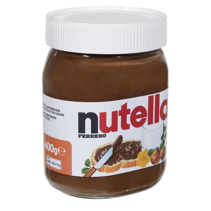 Nutella Pâte à tartiner noisettes et cacao 400g