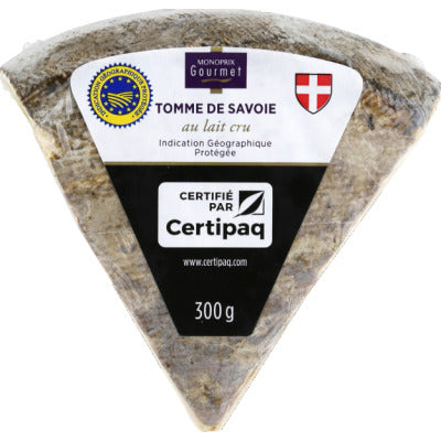 Monoprix Gourmet Tomme de Savoie au lait cru IGP 300g