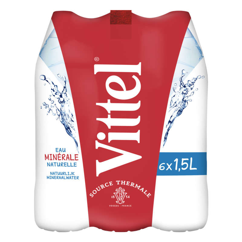 Vittel Eau Minérale Naturelle Des Vosges 6x1,5L