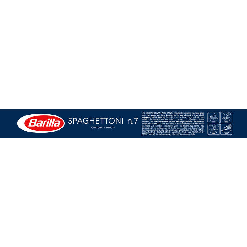 Barilla Pâtes spaghettoni n°7 500g