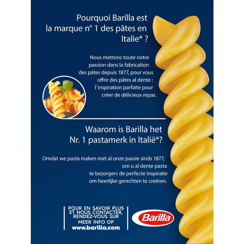 Barilla Pâtes torsades 500g