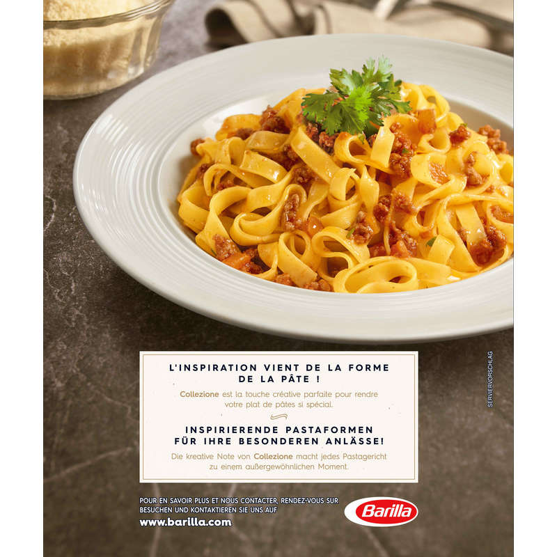 Barilla Pâtes tagliatelles collezione 500g