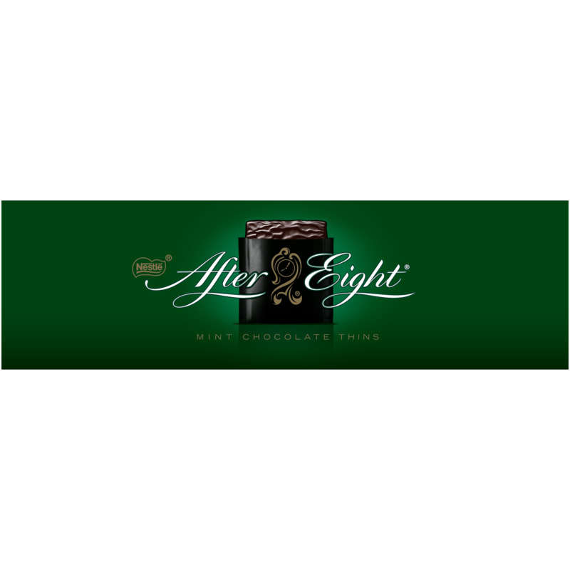 After Eight Fines Feuilles De Chocolat Fourrées À La Menthe 300g