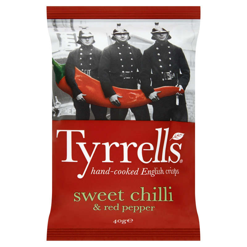 Tyrrell'S Chips Piment Doux Sweet Chili 40g