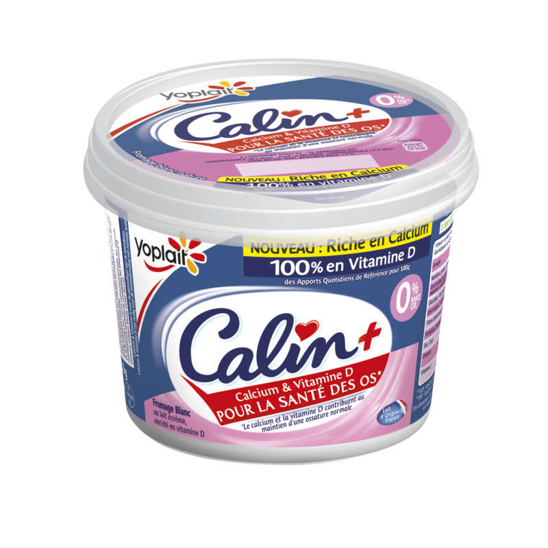 Yoplait Calin Extra Fromage Blanc Nature 0% M.G. Pot 850g