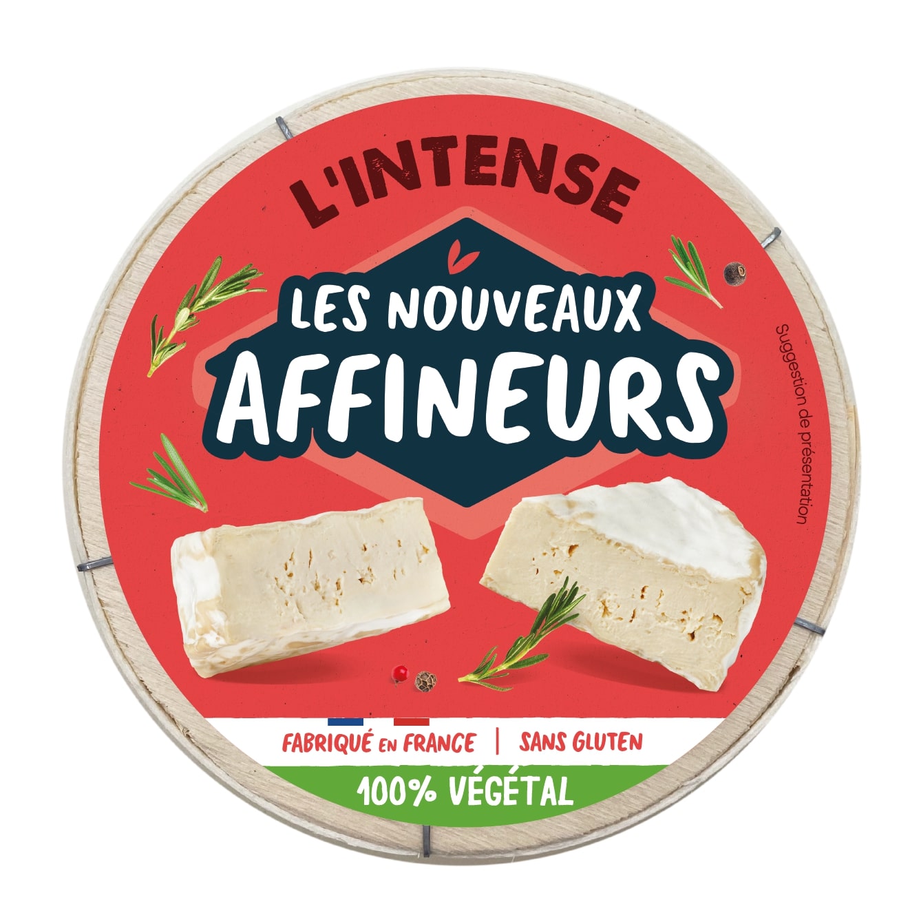 Les Nouveaux Affineurs L’intense 100% Végétal 100g