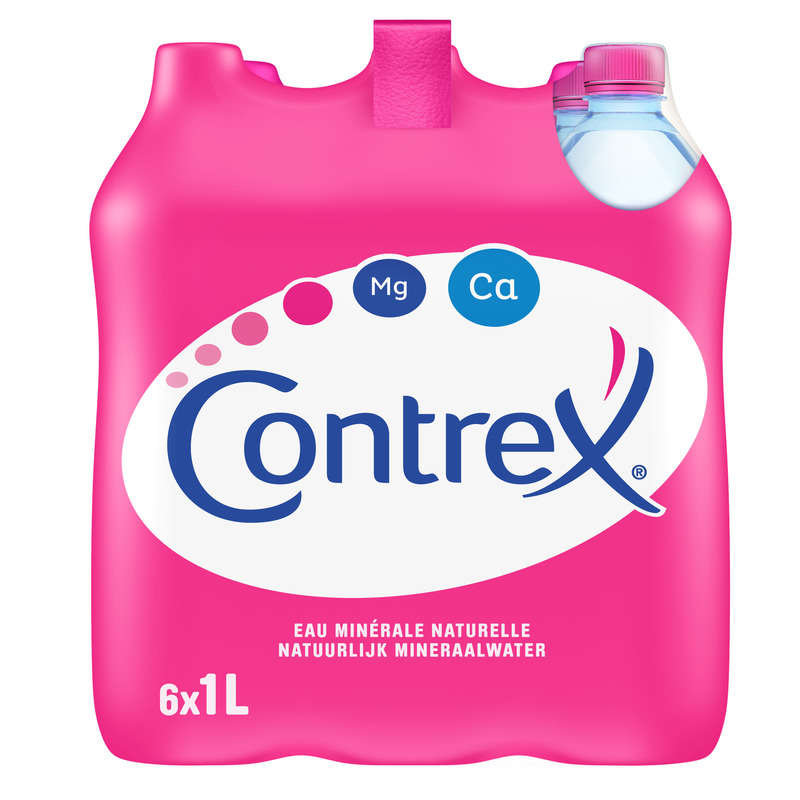 Contrex Eau Minérale Naturelle Riche En Minéraux 6x1L