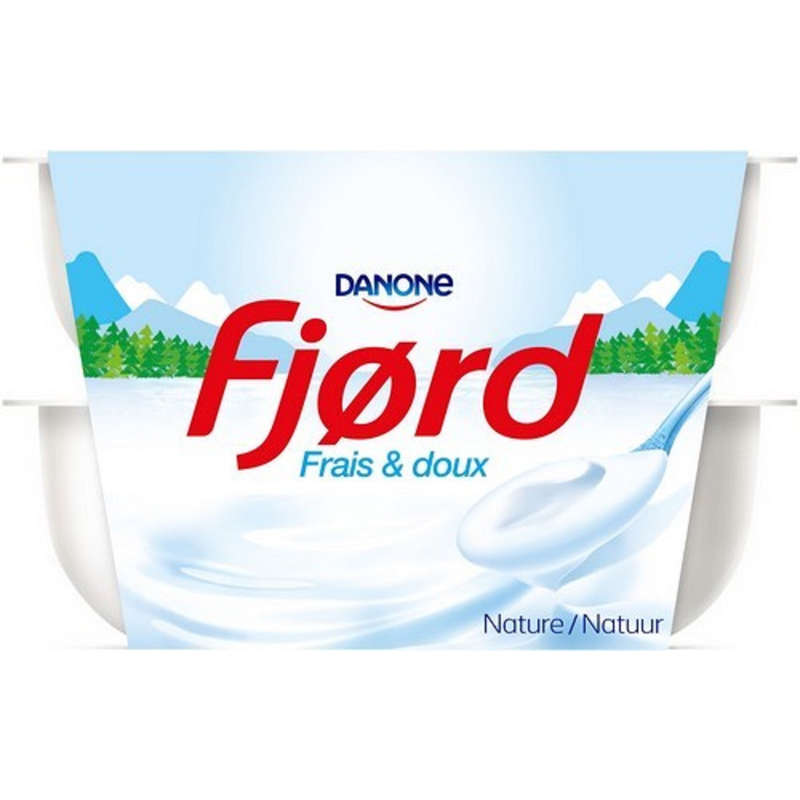 Fjord Yaourt Fromage Blanc Nature 8x125g