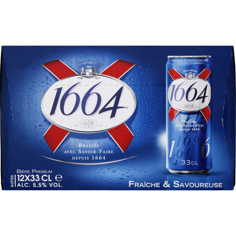 1664 Bière Blonde 12x33cl