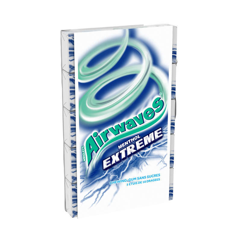 Airwaves Menthol Extreme & Eucalyptus 5X10 Dragées 70g