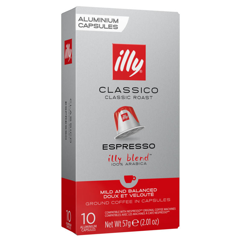 Illy Café Espresso Classico 100% Arabica x10 capsules 57g